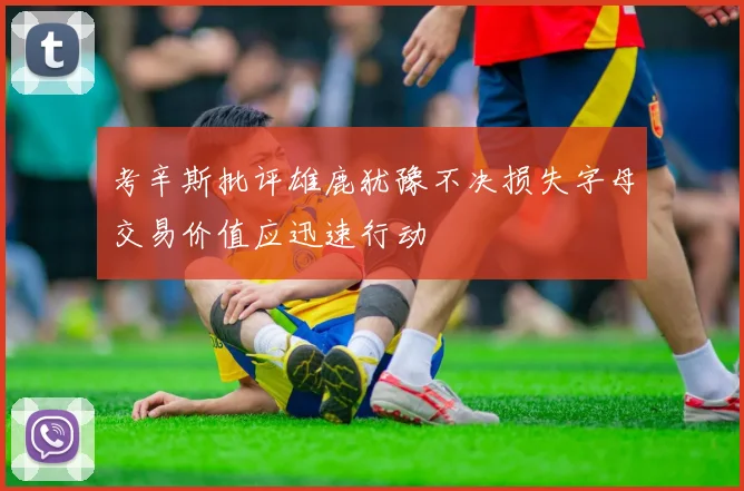 考辛斯批评雄鹿犹豫不决损失字母交易价值应迅速行动